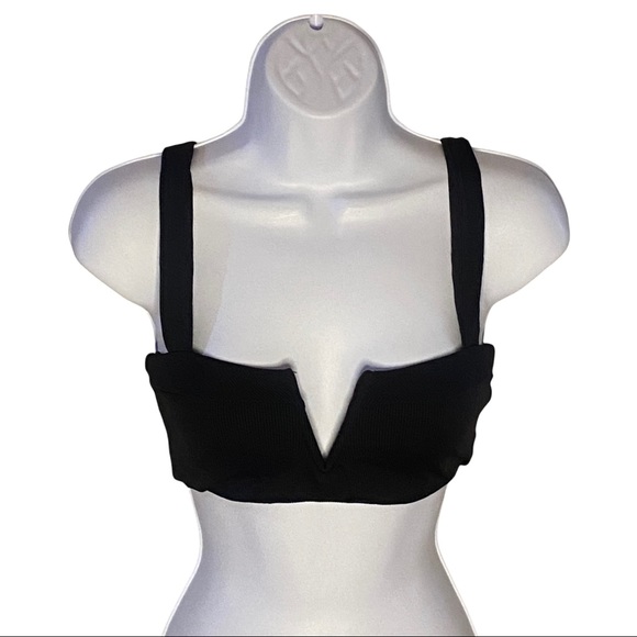 NWOT L*Space Lee Lee Ribbed Bikini Top - Picture 13 of 15